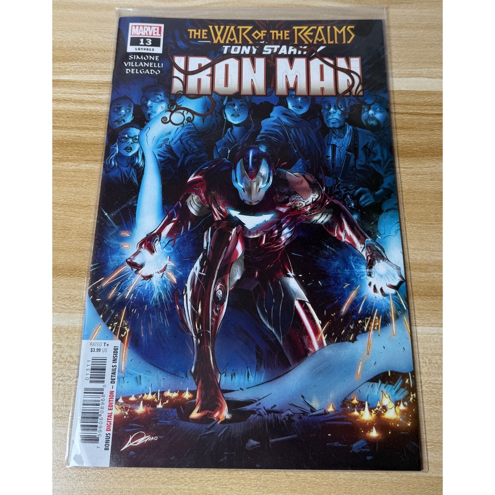 The War of The Realms Iron Man #13 Marvel‎ Comic Book Simone Villenelli